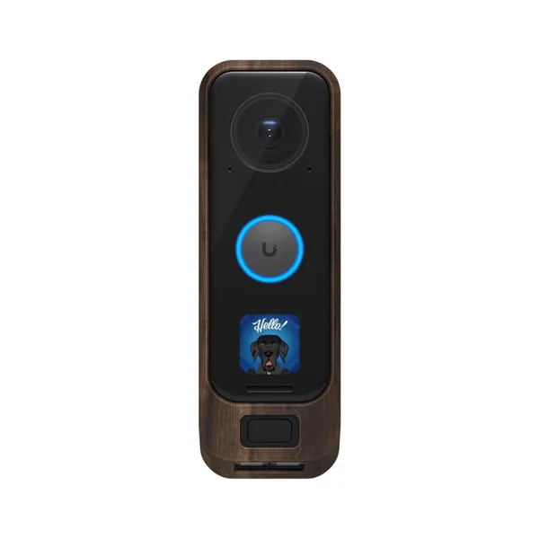Ubiquiti Unifi G4 Doorbell Pro Cover/for the G4 Doorbell Pro/ UACC-G4-DB-Pro-Cover-Wood