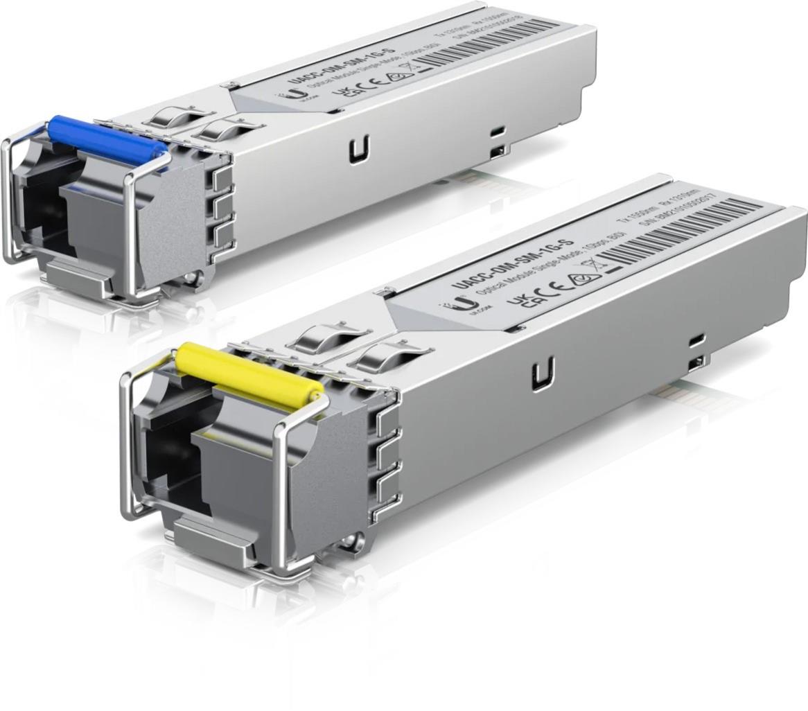 Ubiquiti SFP Optical Module Single-Mode, 1Gbps, BiDi, 2pack