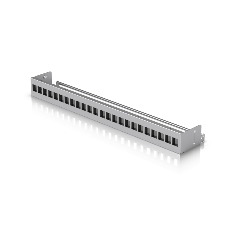 Ubiquiti Rack mount 24-port blank keystone patch panel