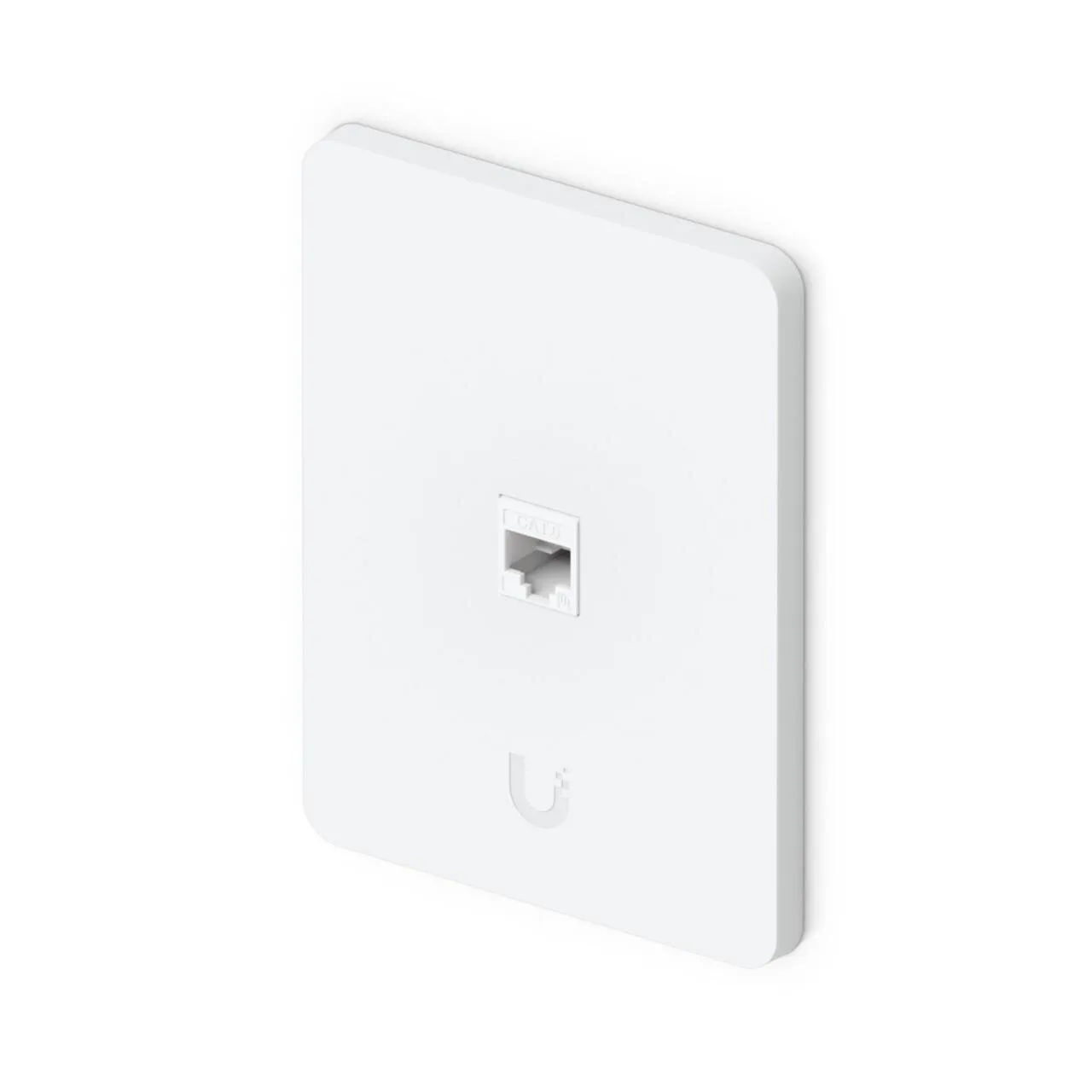 Universelle, lackierbare Keystone-Wandplatte, 1 Port, vertikal, 4er-Pack