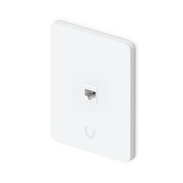 Universelle, lackierbare Keystone-Wandplatte, 1 Port, vertikal, 4er-Pack