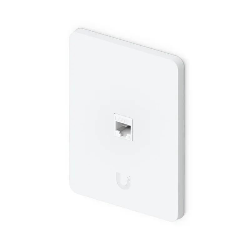 Universelle, lackierbare Keystone-Wandplatte, 1 Port, vertikal, 4er-Pack