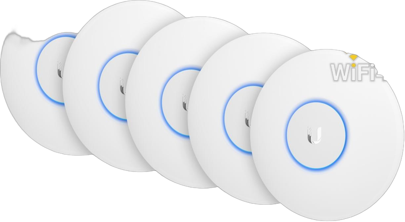 UniFi AP, 802.11ac Dual Radio Indoor AP, LITE Version, 5-Pack