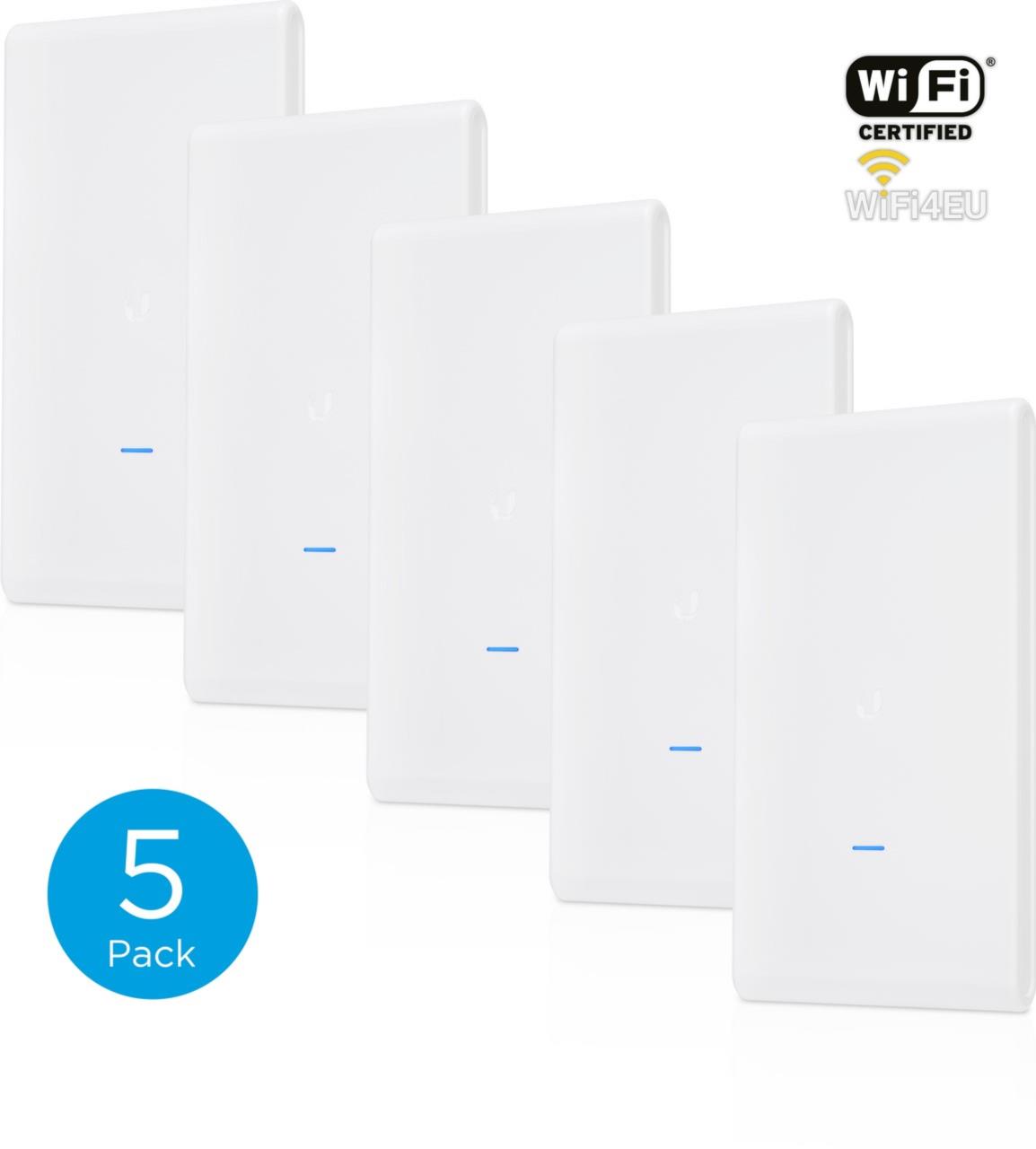 Ubiquiti UniFi AP AC Mesh Pro 5-pack ohne PoE-Injektor