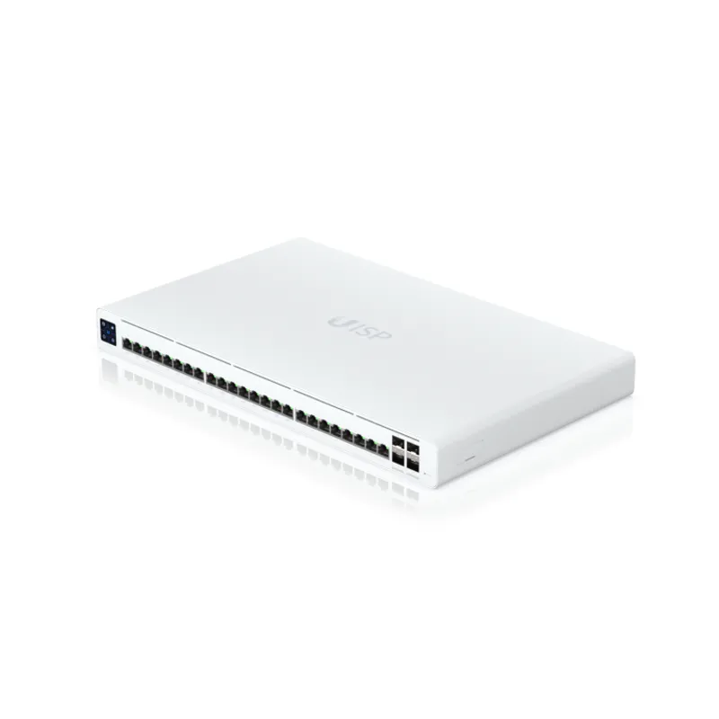 Ubiquiti Switch full managed Layer2 28 Port • 24x GbE • PoE Budget 220W • 16x 27V Passive-PoE • 4x SFP+ • 19" • UISP • UISP-S-Pro