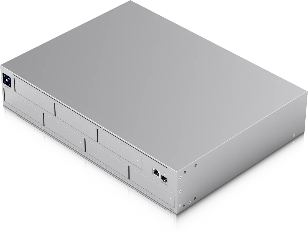 Ubiquiti UNAS-Pro  max. 7 HDD, 10G SFP+ uplink, 2HE 19"