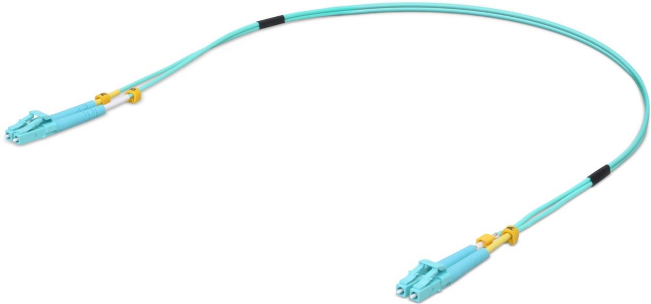 Ubiquiti UOC-1 Networks UniFi ODN 1m fibre optic cable LC OM3 Aqua colour