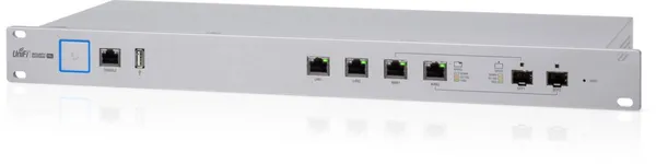 Ubiquiti UniFi Security Gateway PRO 4-Port / Firewall / VLAN / VPN / QoS / 19” / 2x SFP / USG-Pro-4