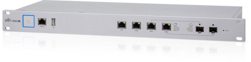 Ubiquiti UniFi Security Gateway PRO 4-Port / Firewall / VLAN / VPN / QoS / 19” / 2x SFP / USG-Pro-4