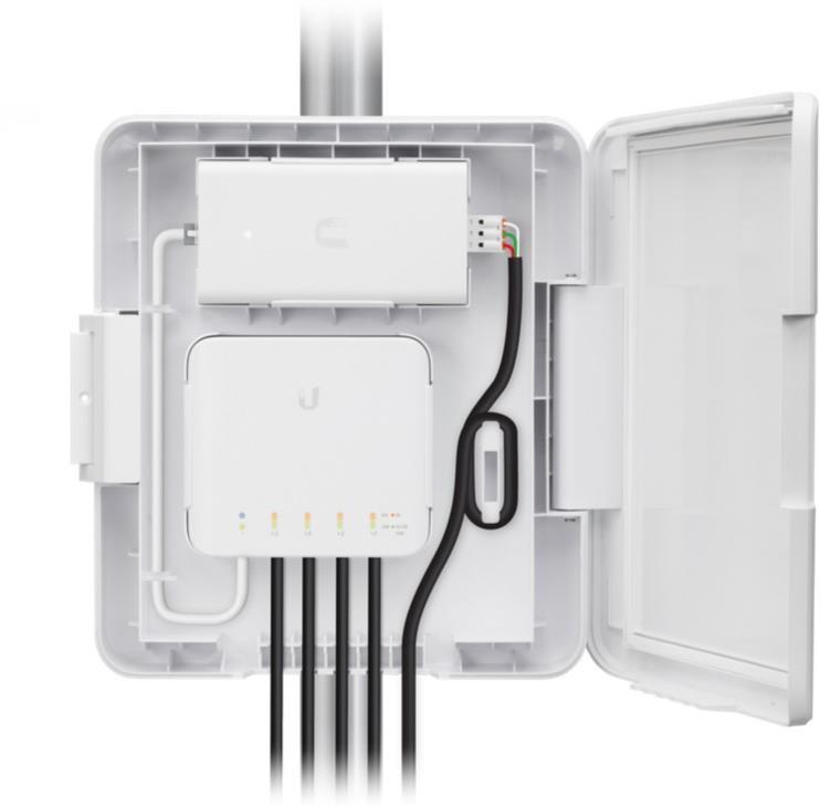 Ubiquiti UniFi Flex-Switch Utility (Gehäuse, PoE-Inj., Kab.)