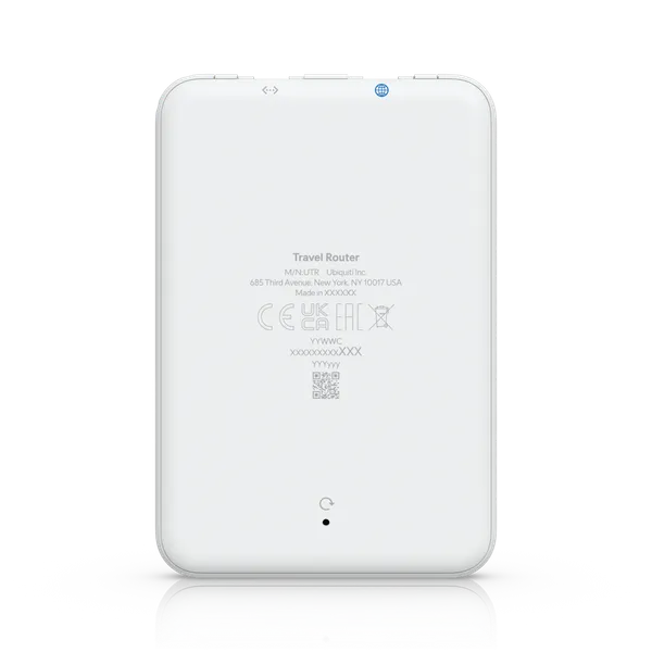 Ubiquiti UniFi Travel Router • WiFi 5 • 2x2 • 2x GbE • USB-C • UTR