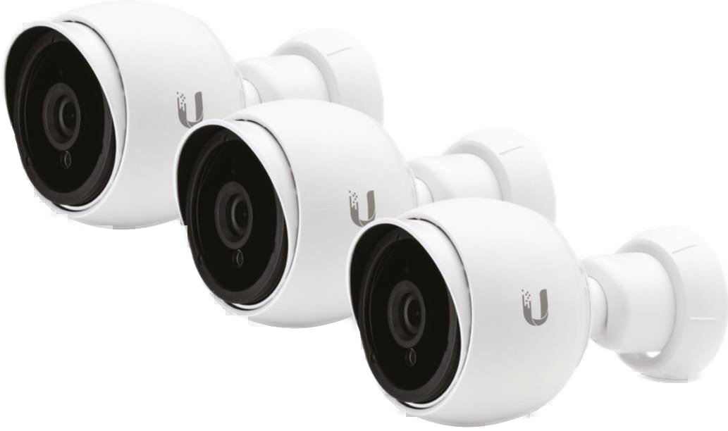UniFi Video Camera, IR, G3-Bullet, IEEE 802.3af / Passiv PoE, 3er-Pack