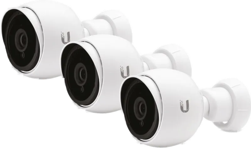 UniFi Video Camera, IR, G3-Bullet, IEEE 802.3af / Passiv PoE, 3er-Pack