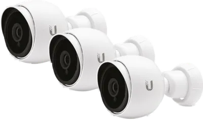 Caméra Vidéo UniFi, IR, G3-Bullet, IEEE 802.3af / PoE Passif, Pack de 3