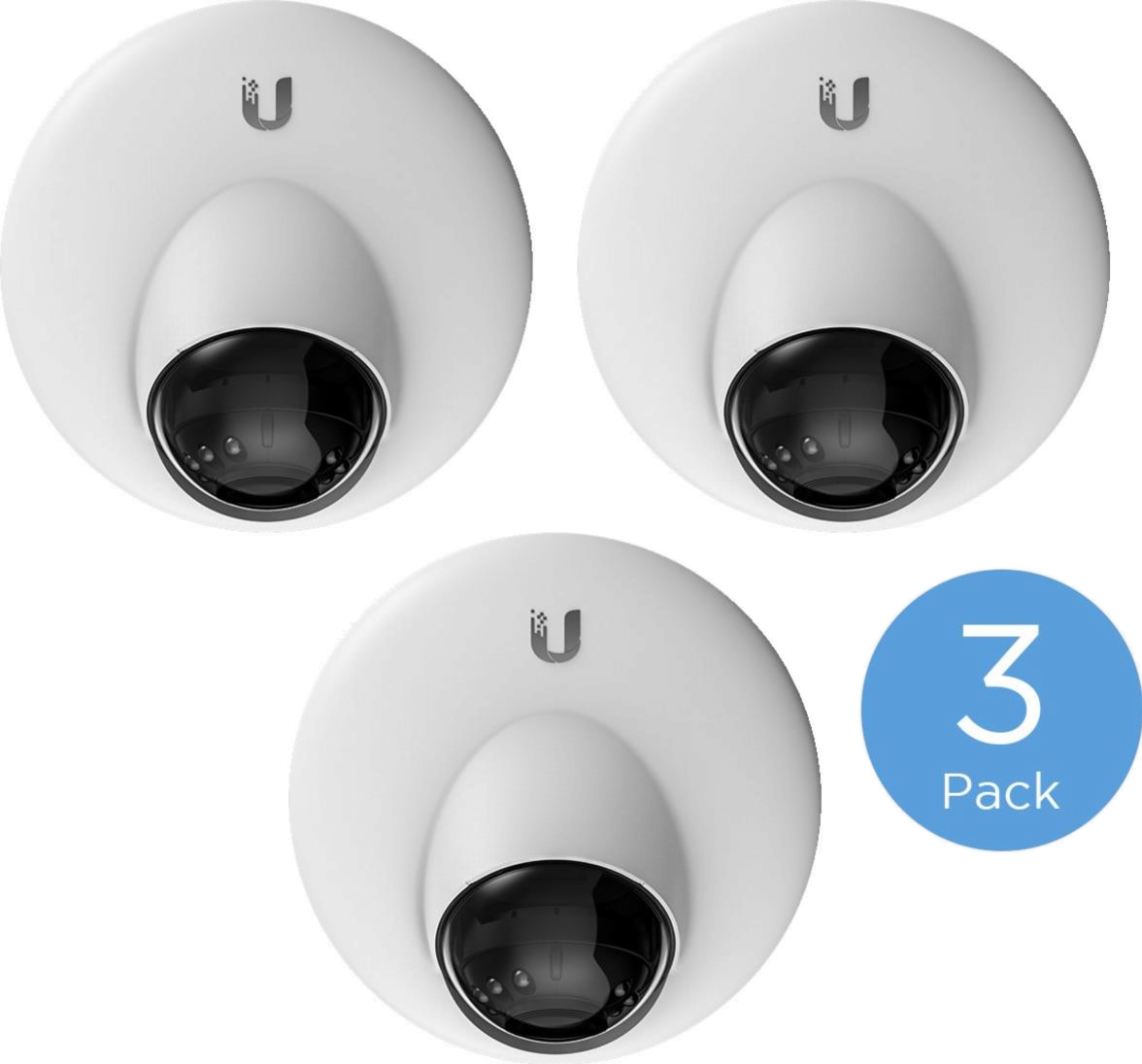 UniFi Video Camera, IR, G3, DOME, 3-pack, NO PoE