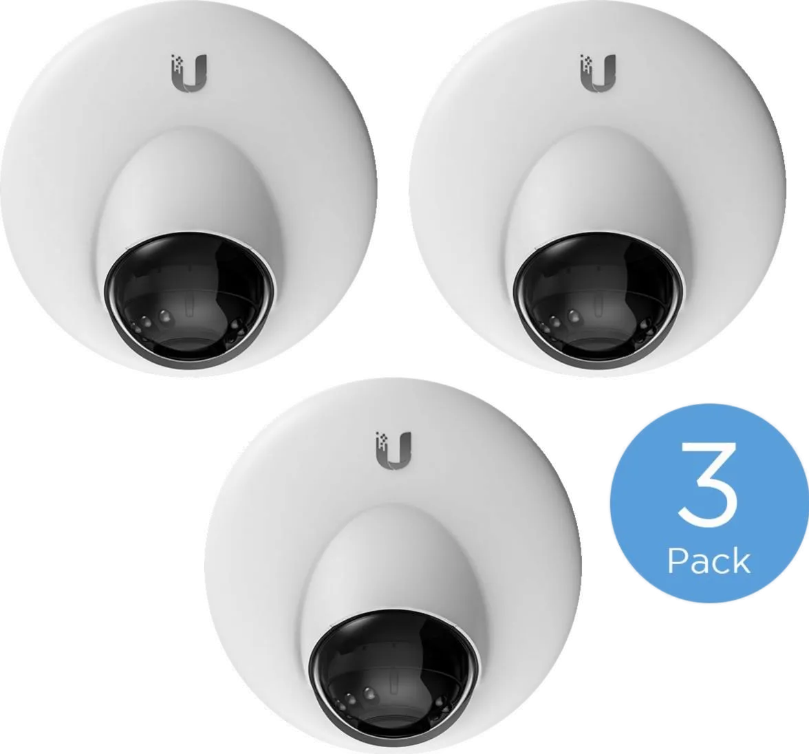 UniFi Video Camera, IR, G3, DOME, 3-pack, NO PoE