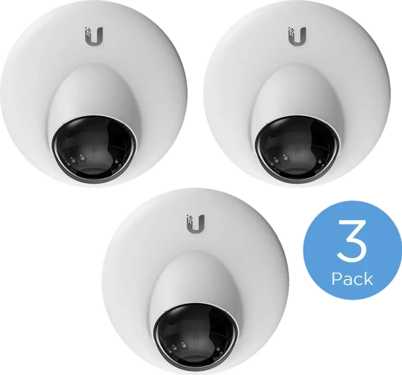 UniFi Video Camera, IR, G3, DOME, 3-pack, NO PoE