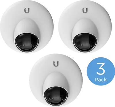 UniFi Video Camera, IR, G3, DOME, 3-pack, NO PoE