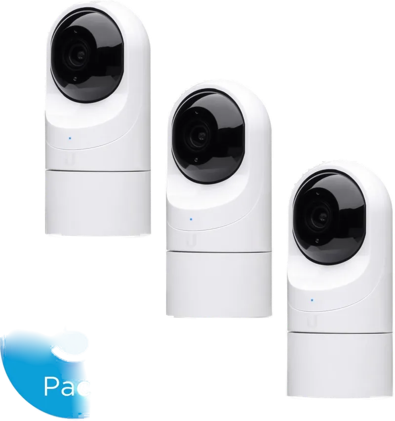 UniFi Video Camera, IR, G3-Flex, PoE, Indoor / Outdoor, 3er-Pack