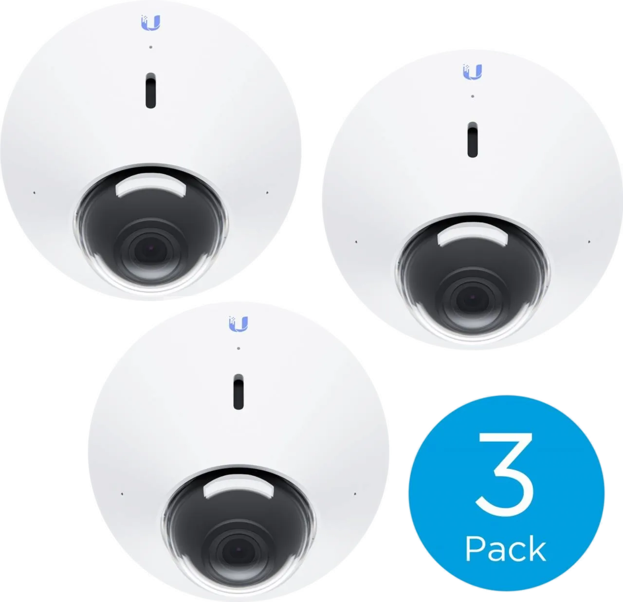 UniFi Video 4MP Kamera, IR, G4-DOME, IEEE 802.3af, Outdoor, 3er-Pack