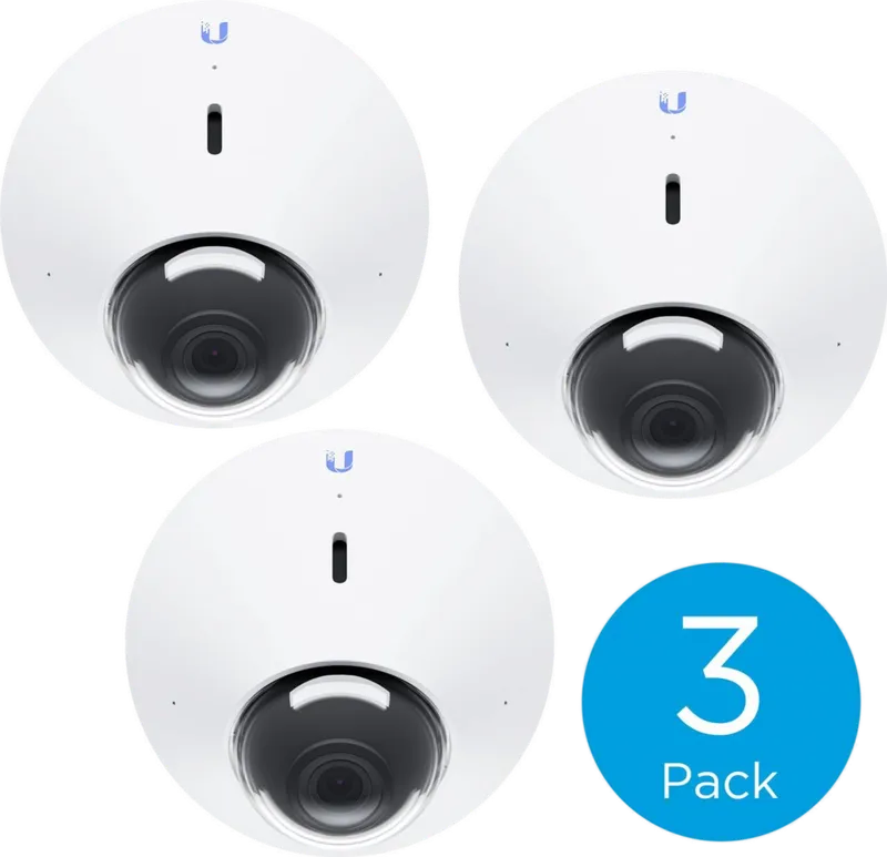 UniFi Video 4MP Kamera, IR, G4-DOME, IEEE 802.3af, Outdoor, 3er-Pack
