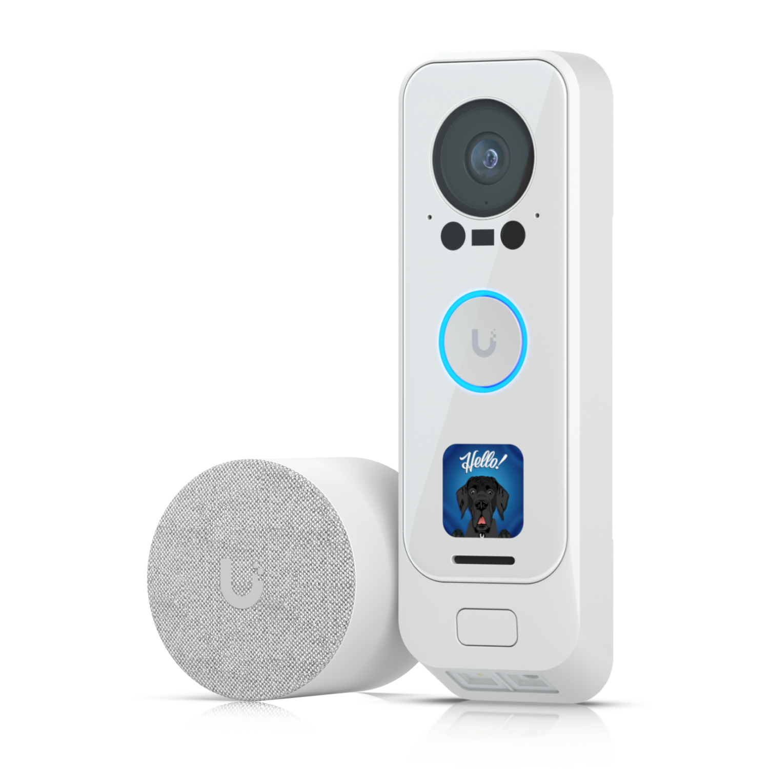 Ubiquiti Unifi Protect G4 Doorbell Pro PoE Kit • Video • 2MP • max. 30 FPS • IR • IPX4 • PoE af • white • UVC-G4 Doorbell Pro PoE Kit-White