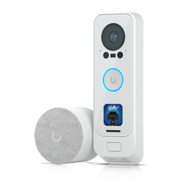 Ubiquiti Unifi Protect G4 Doorbell Professional PoE Kit / weiß / Türklingel / Wifi / 8MP Kamera / 2-Way Audio / UVC-G4 Doorbell Pro PoE Kit-White