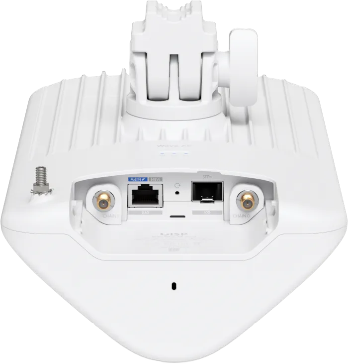 Ubiquiti Wave PtMP access point Gen2 • 60 GHz + 5 GHz  • 5.4 Gbps • 1x 2.5 GbE • 1x SFP+ • Wave-AP-Gen2