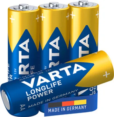 VARTA Longlife Power, Batterie, AA, Mignon, 1,5V, 4Stk VART