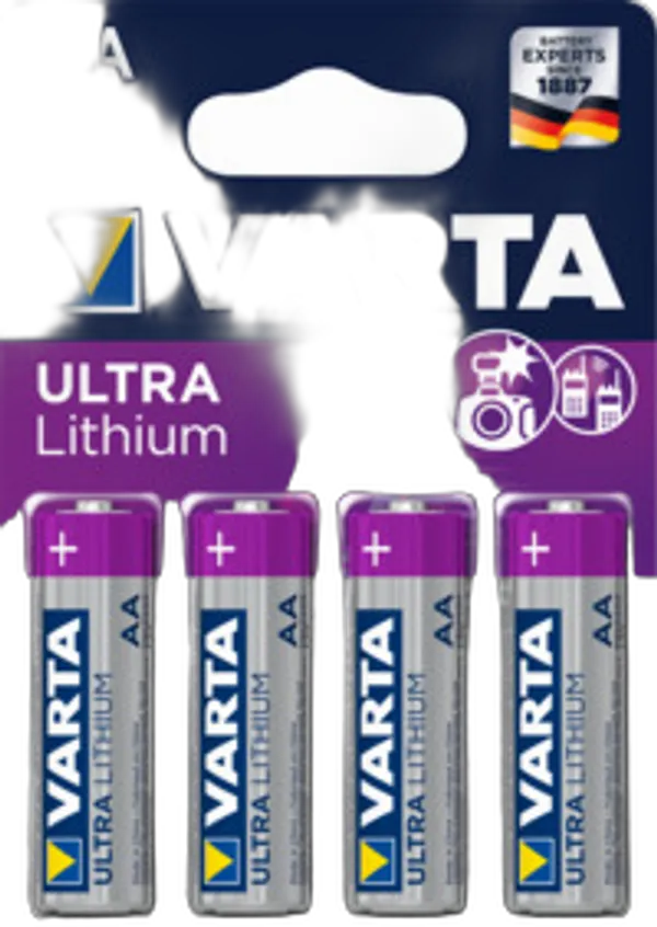 Varta Batterie LITHIUM AA 4St.