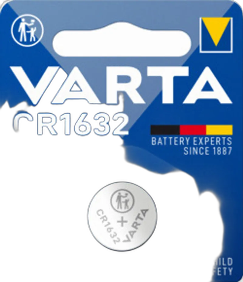 Varta Batterie Knopfzelle CR1632 3V 135mAh Lithium 1St.