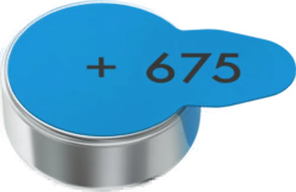 VARTA Hearing Aid Batteries 675 Blister 6