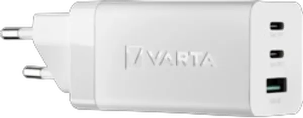 Varta Ladegerät High Speed Charger 65W 2x USB-C 1x USB-A