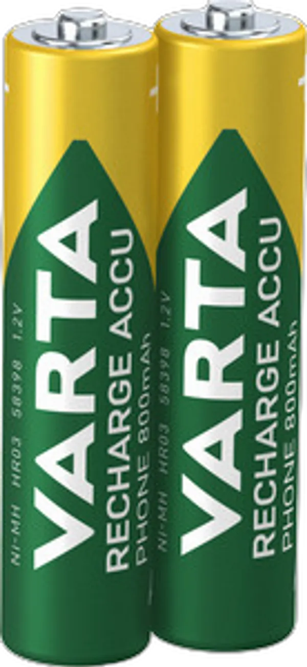 Varta Akku RECHARGE Phone    AAA HR03  800mAh           2St.