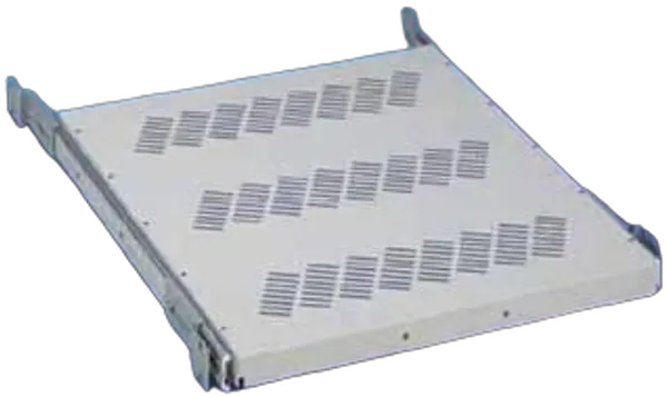 Vertiv(Knürr) Schrank gzub.Zwischenboden, Teilauszug, t=365-565, L360, Lichtgrau