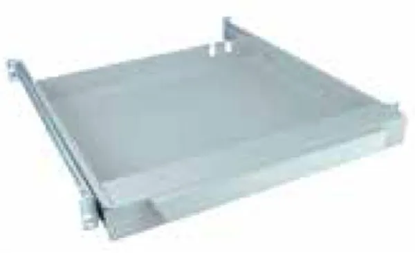 Vertiv(Knürr) zub.Tastaturschubfach, 1HE, ohne Tastatur, Lichtgrau, t565-750mm