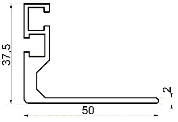 Vertiv(Knürr) Schrank gzub.L-Schiene,T 800/900,L=611mm,Paarweise