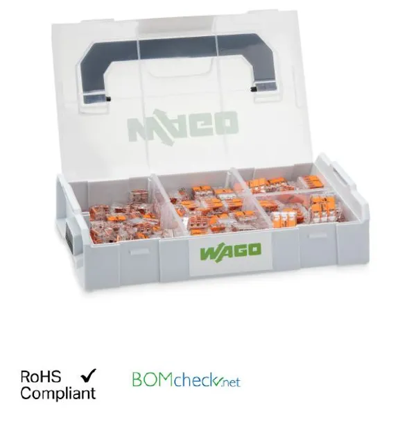 Wago Verbindungsklemmen Set L-BOXX® Mini; Serie 221 - 4mm² + 6mm²