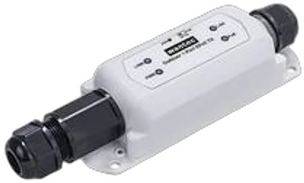 Wantec 2wIP E Adapter PoE-BNC-Client/Empfänger   1-Port IP66