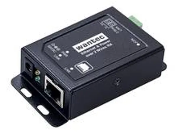 Wantec 2wIP E Adapter PoE-Schraubklemme-Switschseite/Sender