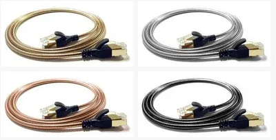 Wantec Patchkabel FTP   CAT6          d=3,8mm  0,50m  silber
