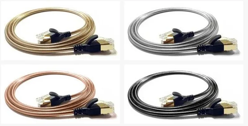 Wantec Patchkabel FTP   CAT6          d=3,8mm  0,50m  silber