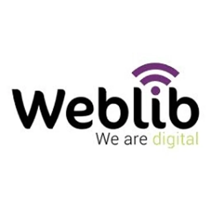 Servidor Weblib UCOPIA escalable hasta 20000 sesiones concurrentes con logo de la marca en negro, icono de señal