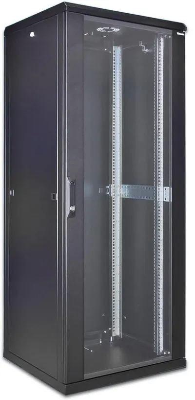 19" Standschrank, 600x600mm, schwarz RAL9005