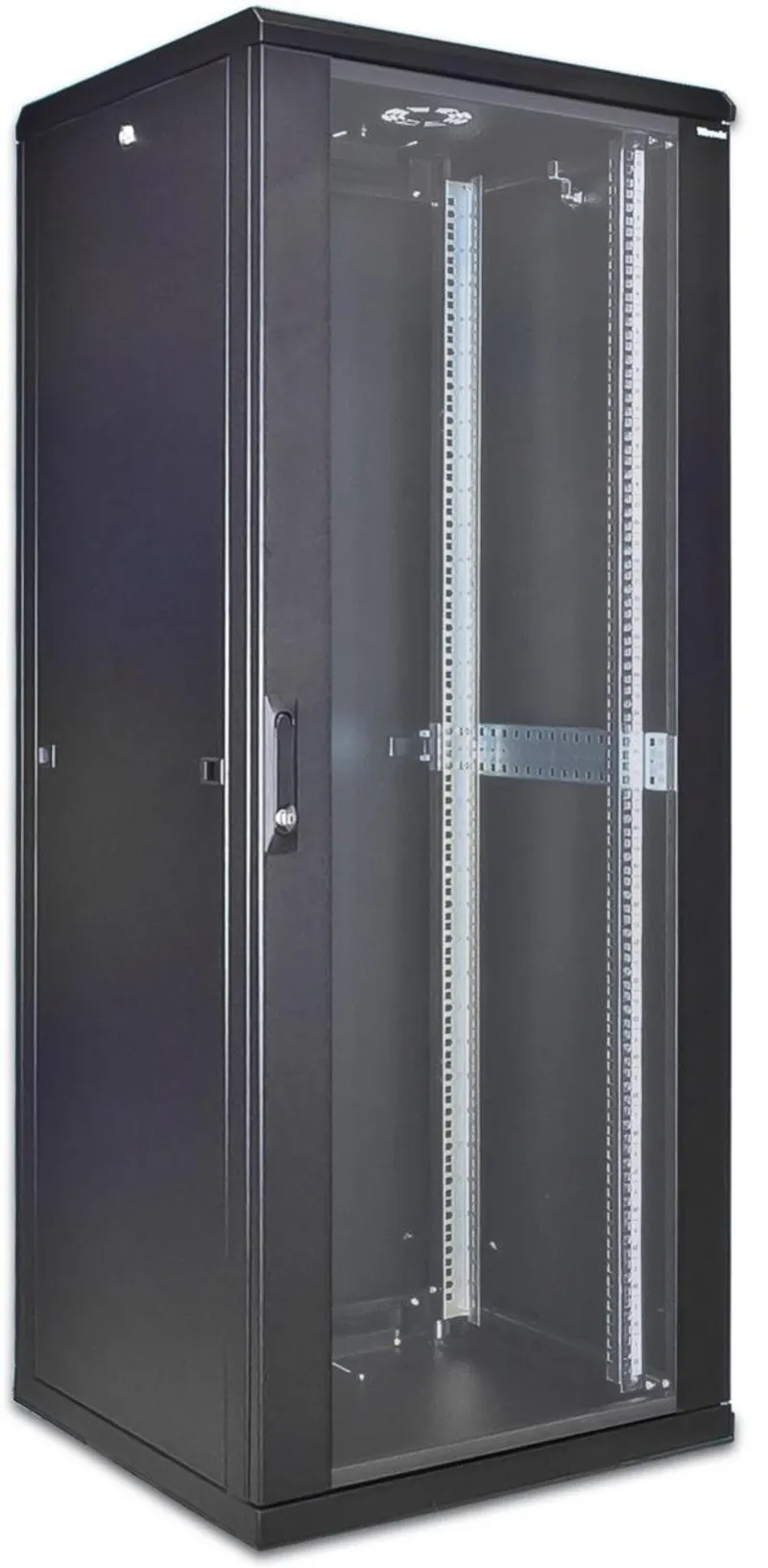 19" Standschrank, 600x600mm, schwarz RAL9005