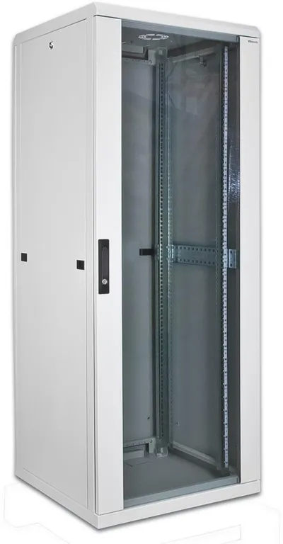19" Standschrank, 600x600mm, grau RAL7035