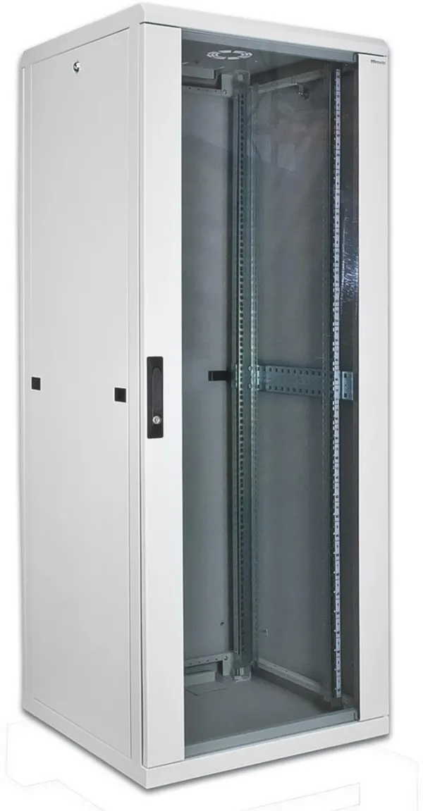 19" Standschrank, 600x600mm, grau RAL7035