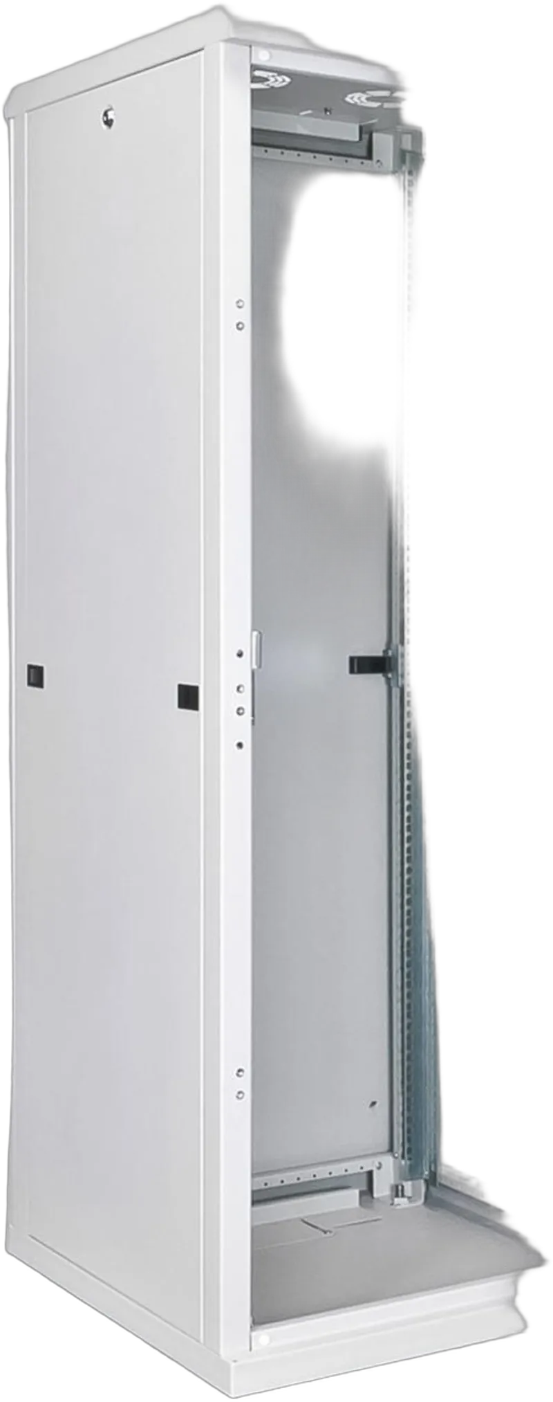19" Standschrank, 800x800mm, grau RAL7035