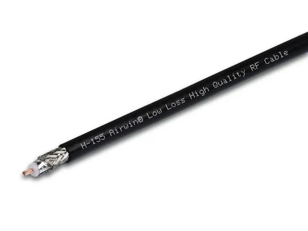 Low Loss HF Coaxcable; 48 db/100m for 2,4GHz