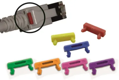 LED Patchkabel Markierungsclip, verschiedene Farben